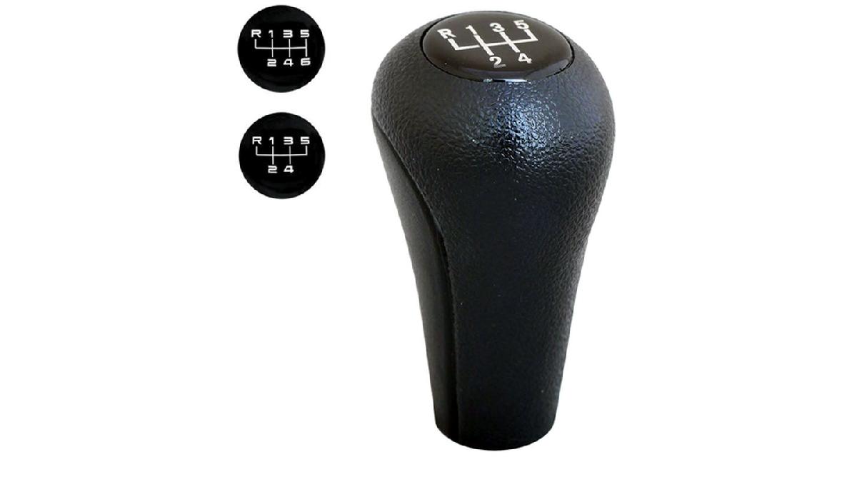 Simoni+Racing+Pommeau+OEM+sur+mesure+pour+BMW+E36%2FE46%2FE34%2FE39%2FE38+-+PU+noir+%2B+2+Mod%C3%A8les+de+changement